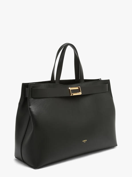 Sac Carryall L Angèle Cuir Lancel Noir angele A14018 vue secondaire 2