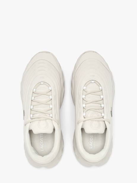 Sneakers En Cuir Lacoste Blanc men 1SMA0063 vue secondaire 4