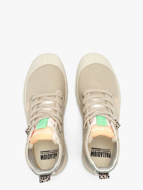 Ankle Sneakers Palladium Beige women 94668298 other view 3