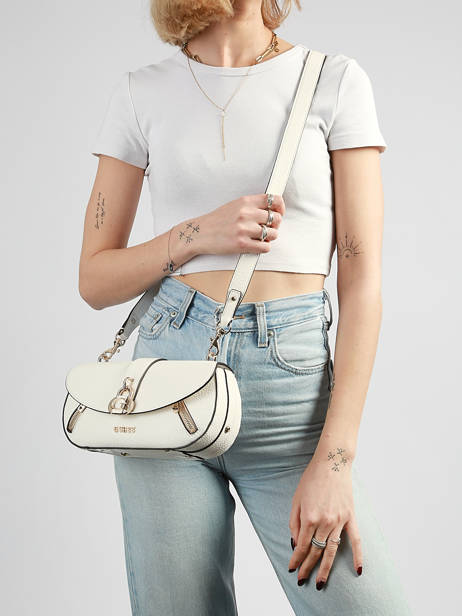 Shoulder Bag Jessa Guess White jessa BG836220 other view 1