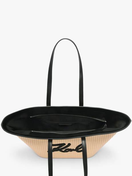 Shoulder Bag K Signature Polyurethane Karl lagerfeld Beige k signature B2W30088 other view 3