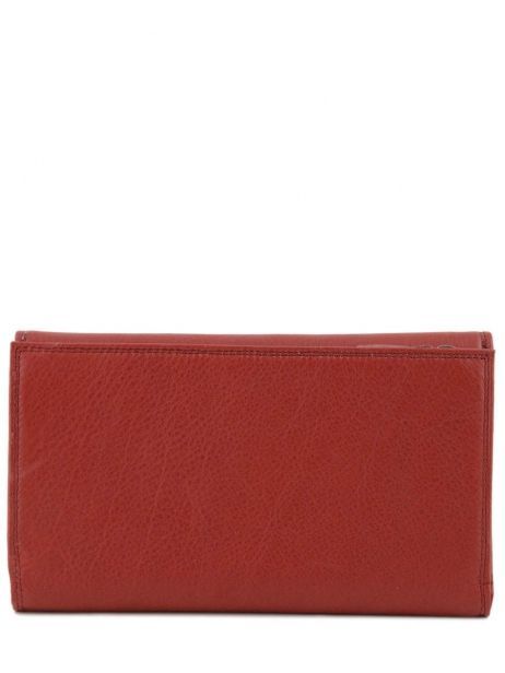 Coin Purse Leather Katana Red marina 753080 other view 2