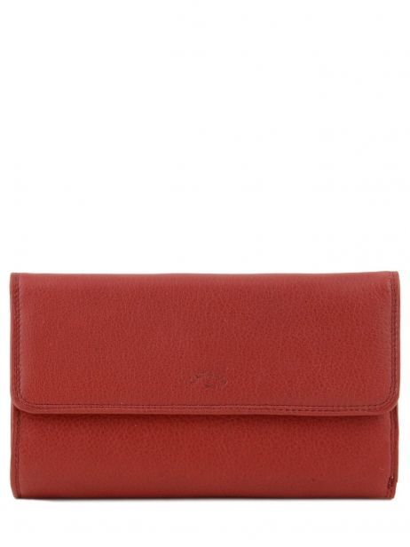 Coin Purse Leather Katana Red marina 753080
