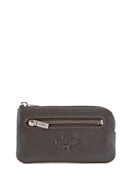Coin Purse Leather Yves renard Brown foulonne 2310