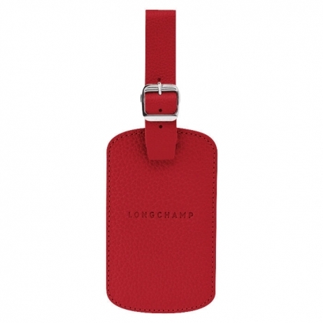 Longchamp Le foulonné Passport cover Red