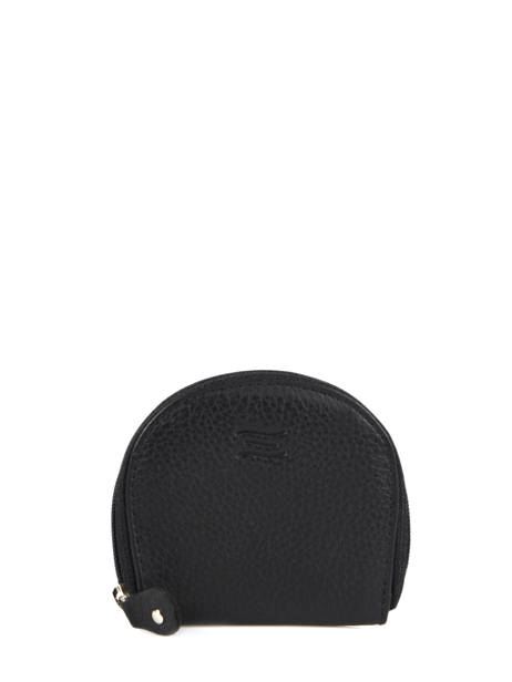 Leather Money Purse Crinkles Gray caviar 14291
