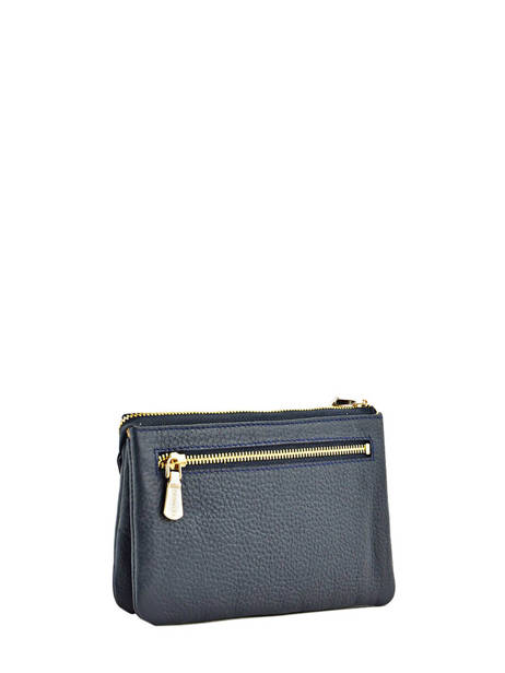 Leather Caviar Wallet Crinkles Blue caviar 14196 other view 2