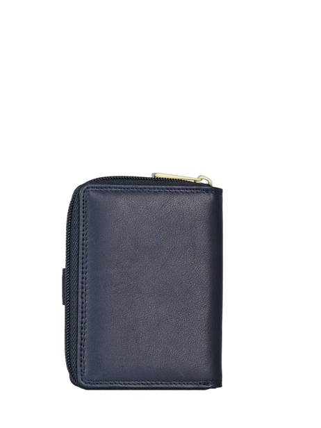 Wallet Leather Katana Blue marina 753052 other view 2