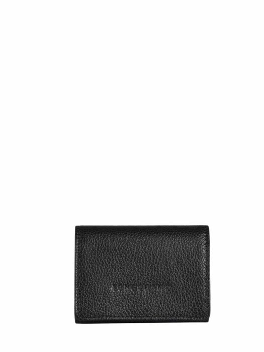 Longchamp Le foulonné Coin purse Black