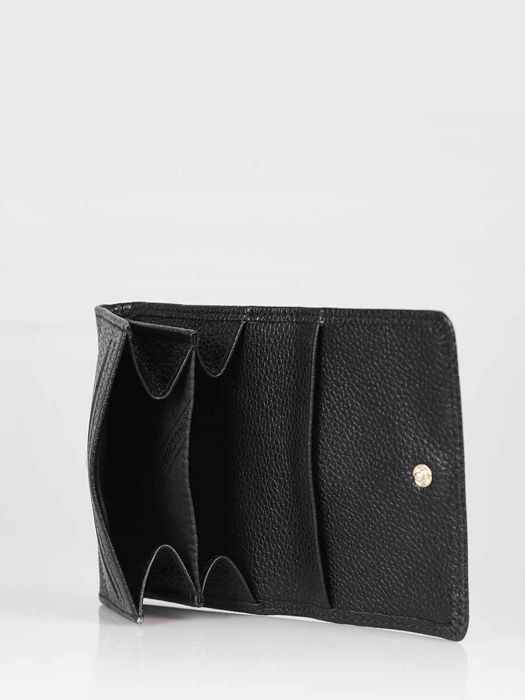 Longchamp Le foulonné Coin purse Black