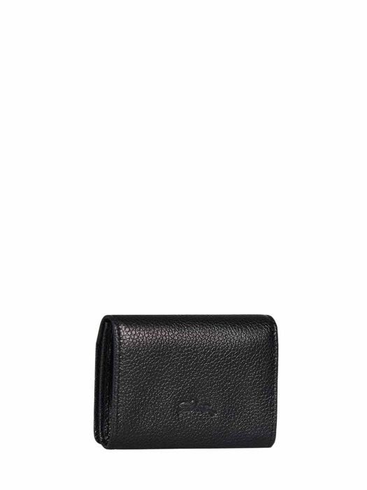 Longchamp Le foulonné Coin purse Black