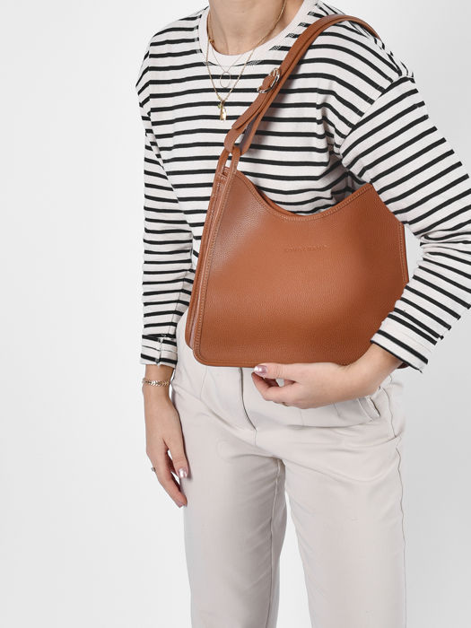 Longchamp Le foulonné Hobo bag Brown