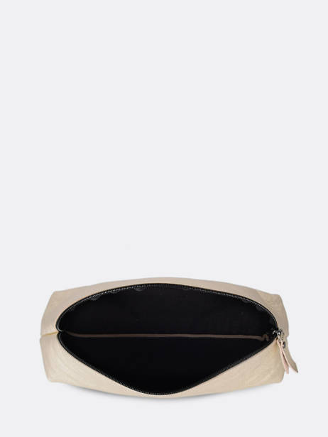 Metallic Leather Etincelle Pouch Etrier Gold etincelle irisee EETI753 other view 1