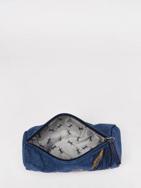 Trousse Vintage Fantasy 1 Compartiment Cameleon Bleu vintage fantasy STRO vue secondaire 1