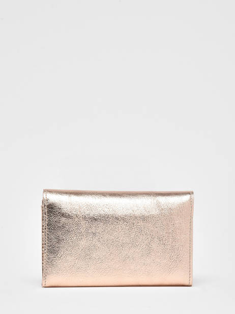 Leather Etincelle IrisÃ©e Portefeuille Etrier Gold etincelle irisee EETI469 other view 2