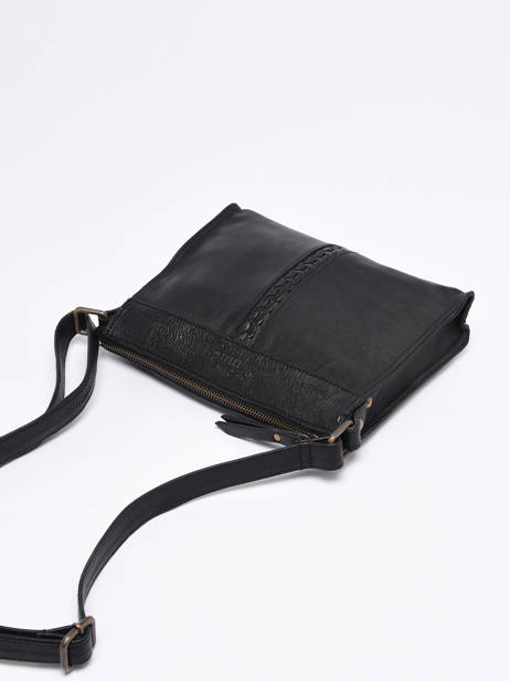 Crossbody Bag Cow Leather Basilic pepper Black cow BCOW58 other view 2