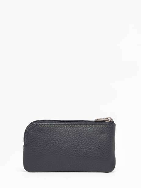 Coin Purse Leather Yves renard Blue foulonne 2310 other view 2