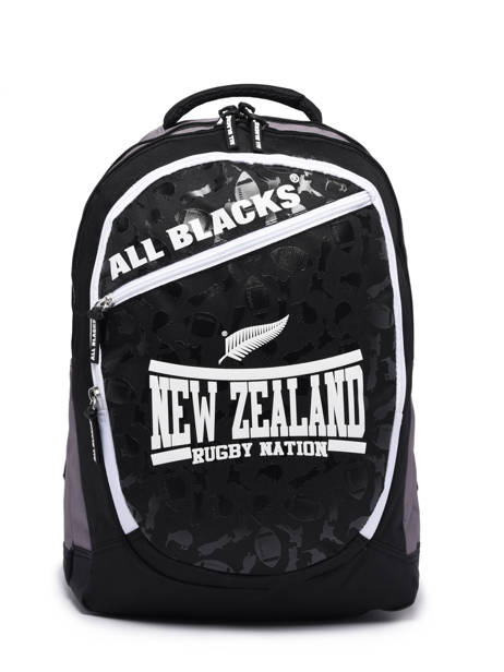 3-compartment Backpack All blacks Gray all black 223A204B