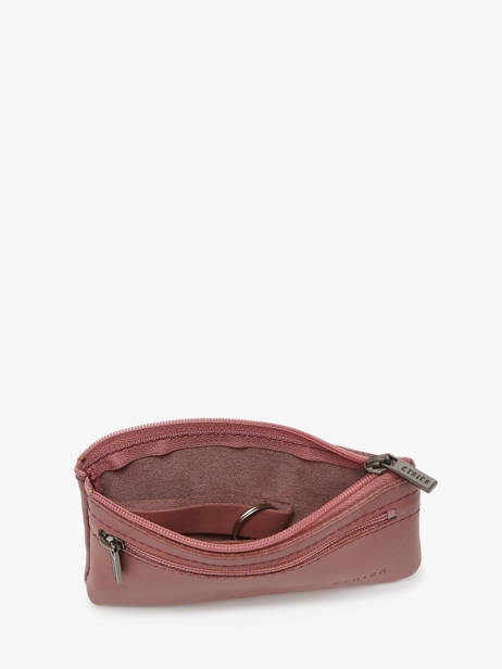 Coin Purse Paris Leather Etrier Pink paris EPAR612 other view 3